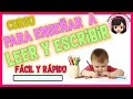 COMO ENSEÑAR A LEER Y ESCRIBIR CON CADA LETRA DEL ABECEDARIO /CURSO VÍDEO INTRODUCCIÓN