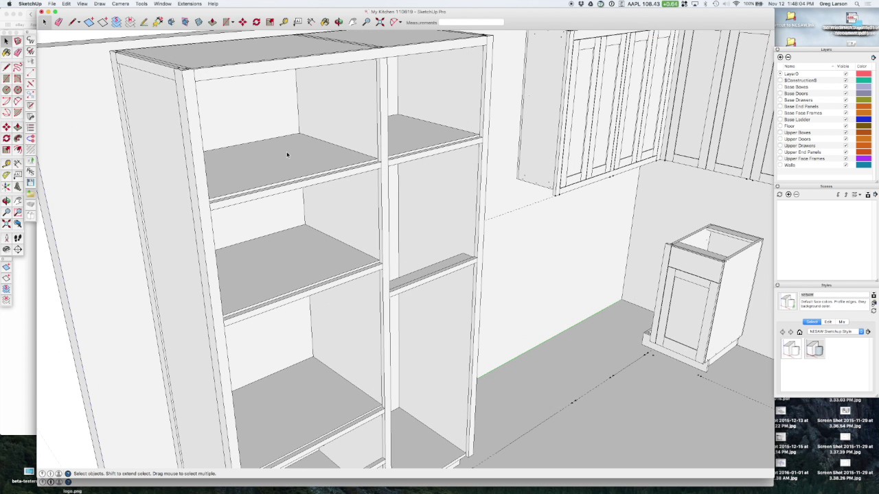 Cabwriter Drawing Divided Cabinets Youtube