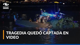 Grave accidente aéreo en Washington: helicóptero militar chocó contra avión comercial