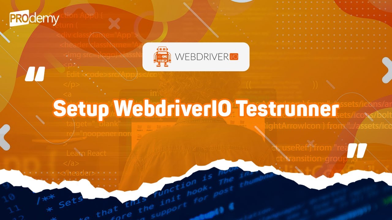 Tutorial Wdio Webdriverio 2 Setup Webdriverio Testrunner Youtube