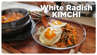 ENG SUB]🥗,아삭아삭~오독오독~물기쫙~뺀 초간단 무생채|How to make easy RADISH KIMCHI/White radish salad(Musaengchae)