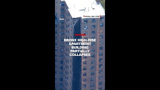 Bronx high-rise apartment building partially collapses