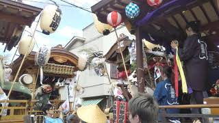 福生八雲神社祭礼【宵宮】４町競演