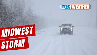 Monster Midweek Winter Storm Slamming Plains, Midwest With Snow