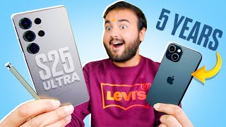 Goodbye iPhone! 👋🏻 Hello Galaxy S25 Ultra – My 5 Year Switch Story!