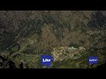 aerial view curral das freiras nun s valley madeira island portugal 4k