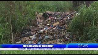 Benin Moat Abuse: Residents Urge EDSG to Clear Trash, Impose Strict Penalties on Offenders