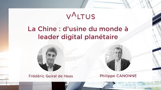 Webinaire -  La Chine : d’usine du monde à leader digital planétaire