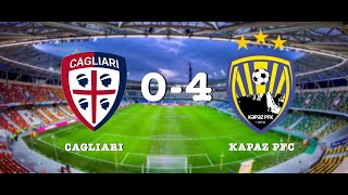 Cagliari 0 - 4 Kepez PFC