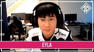TL Eyla on filling COREJJ's considerable support shoes