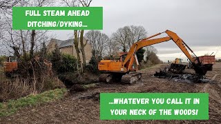 DITCH/DYKE? WHAT DO YOU CALL IT... ALL HANDS ON DECK - Fenland Farming Adventures