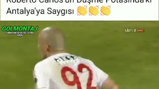 Roberto Carlos'un Düşme Potasındaki Antalyaspora Saygısı