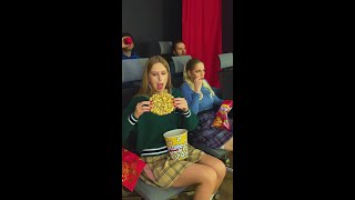 Magic Popcorn | She Believed in The Trick 😂 #comedy #magic #popcorn