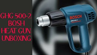 GHG 500 -2 Heat Gun | Bosh Professional Unboxing