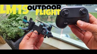 Lm19 by LmRc Airplane Drone | Outdoor Flight \u0026 Camera Test