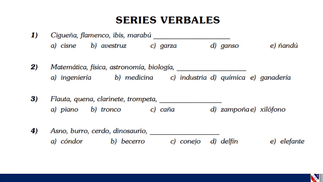 Series Verbales - Completo - YouTube