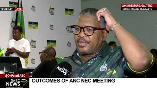 ANC NEC | Declaring a national state of disaster for Eskom will let us expedite solutions: Mbalula
