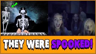 SPOOKY Skeleton Plays Piano on Omegle!!