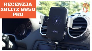 Recenzja uchwytu samochodowego Xblitz G850 Pro z automatycznymi ramionami i ładowarką QI 🚙🤓