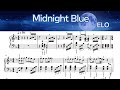 Midnight blue - Piano Music Sheet- ELO Electric Light Orchestra  by  SangHeart Play