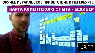 ГОРЯЧЕЕ ИЗРАИЛЬСКОЕ ПРИВЕТСТВИЕ В ПЕТЕРБУРГЕ. Карта клиентского опыта Бекицер