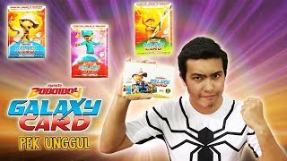 Pek Lagenda Official Boboiboy Galaxy Card From Monsta