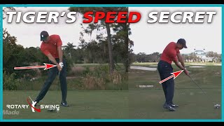 Tiger Woods' Swing Speed Secret - Can You Draw The Letter 