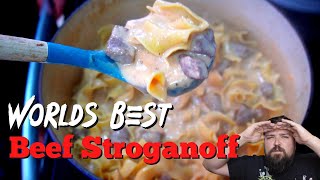 WORLD'S BEST BEEF STROGANOFF RECIPE! - Tried It & Loved It!