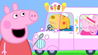 Peppa Rides the Ice Cream Van | Family Kids Cartoon