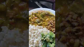 Kadhamba Sambar, Broccoli Salad and White beans Curry 🍛 # No onion no Garlic # healthy cooking