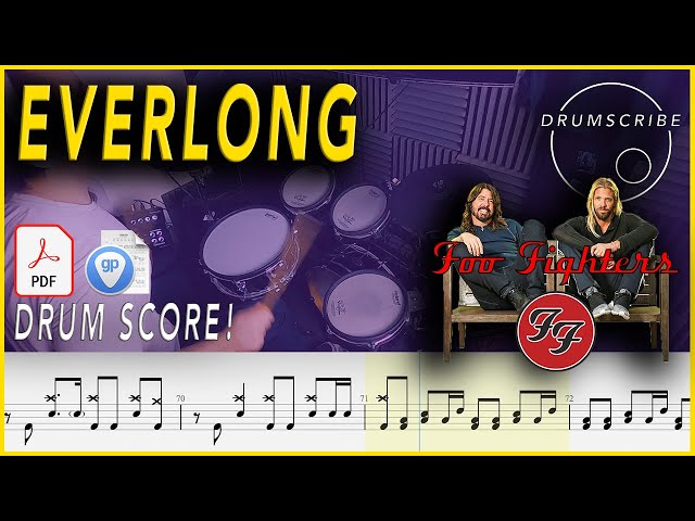 Drum Tabs Everlong