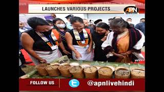 President Droupadi  Murmu visits Nagaland, Launches various projects