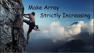 Make Array Strictly Increasing - LeetCode 1187 - Python