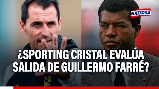 🔴🔵 ¿Cristal evalúa salida de Farré tras derrota con Alianza? Esta es la respuesta de J. César Uribe