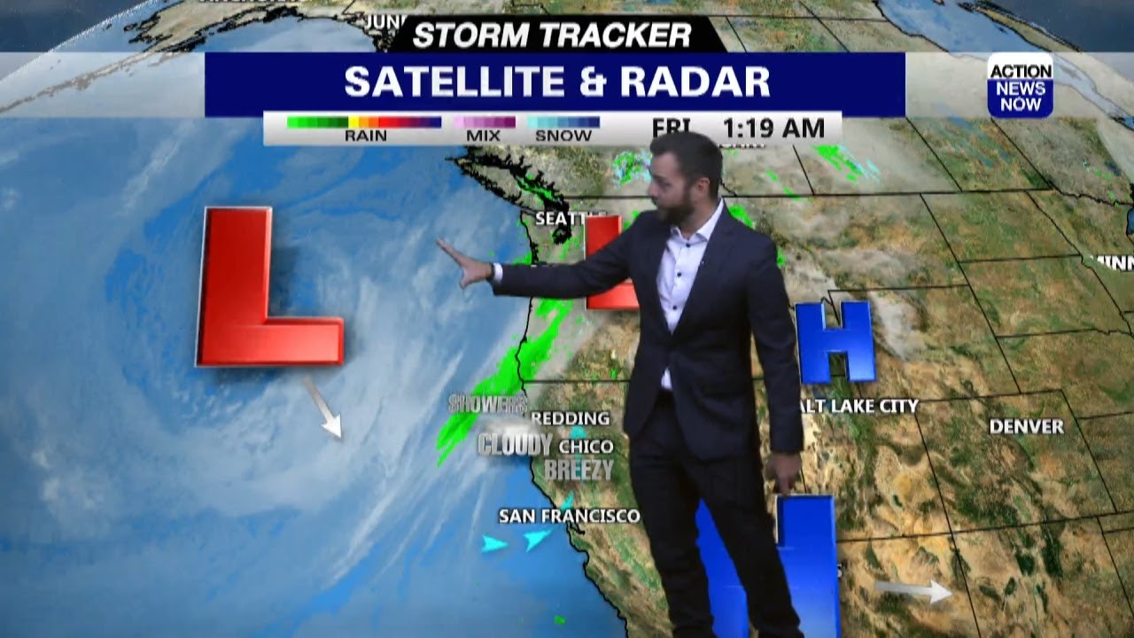 Storm Tracker Forecast: Wet & Cooler Weather Ahead - YouTube