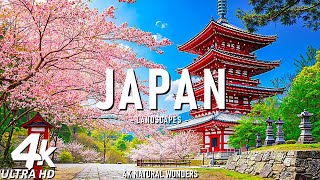 4K Japan 🌸 Stunning Landscapes \u0026 Rich Cultural Traditions of the Land of the Rising Sun | 4K UHD