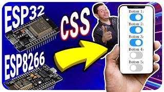 🎨 Personaliza tu Web Server con CSS con ESP32 y ESP8266