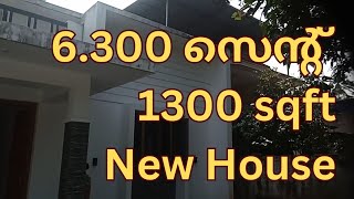 6.300 സെന്റ് 1300sqft New House. (265)