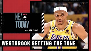 It starts with Russell Westbrook setting the TONE! - Perk | NBA Today