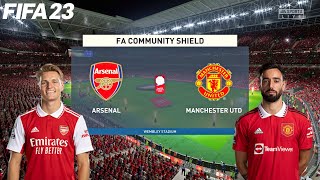 FIFA 23 | Arsenal vs Manchester United - FA Community Shield 2023 - PS5 Gameplay