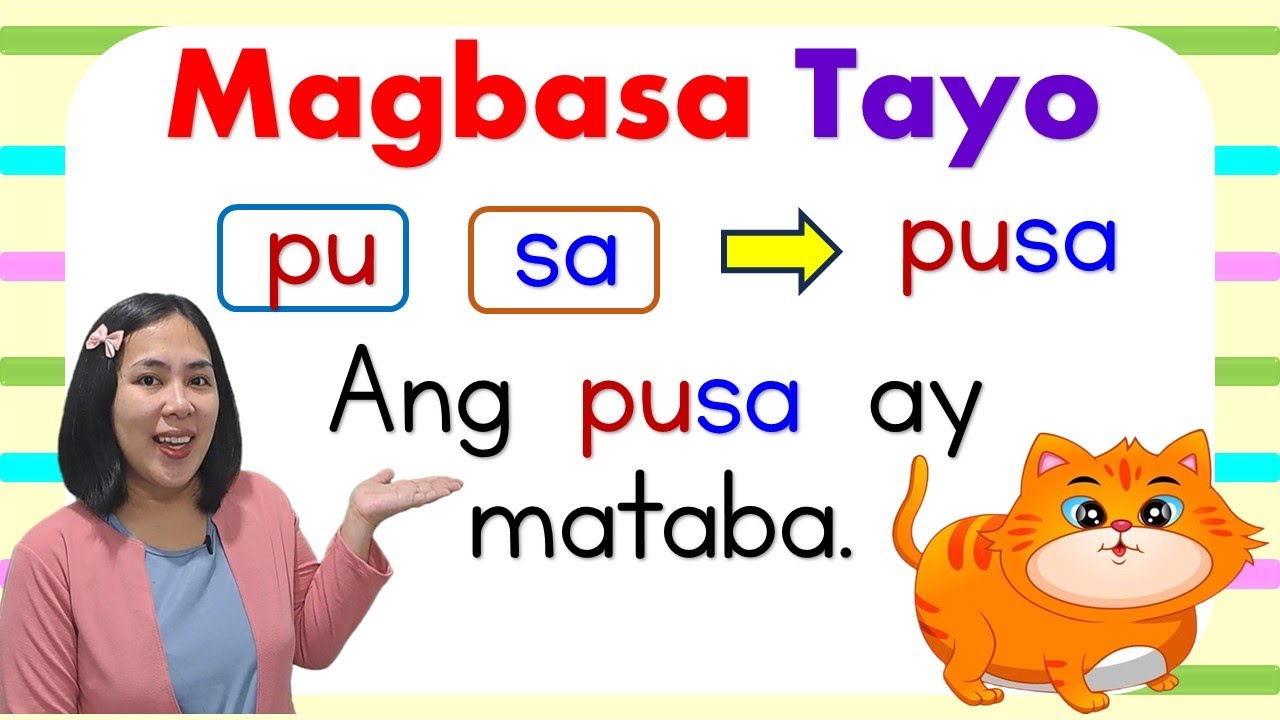 Filipino Reading Lesson Pagsasanay Sa Pagbasa Compilation Teacher