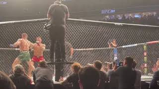Conor McGregor Vs Dustin poirier 3|Crowd reaction|UFC264