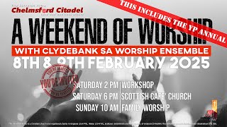 Live Sunday Worship from The Salvation Army Chelmsford Citadel (UK) 09.02.2025 ***Audio now added***