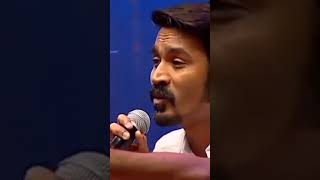 Dhanush singing 🤩 elaiyaraja sir song|thendral vanthu thindum pothu 💙✨|musical war-viru.