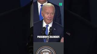 Biden tiene otro LAPSUS: presenta a Zelenski como \