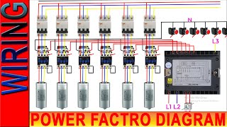 Power Factor Wiring Diagram |  PFI Wiring Diagram | Power Factor wire Diagram | PFI Panel Wiring