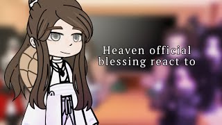 Heaven Official's Blessing/TGCF react to | Rus/Eng |  part 1 | 1,75-2x