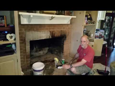 Best way to clean Creosotes off brick fireplace hack Best way to clean Creosotes off brick fireplace hack