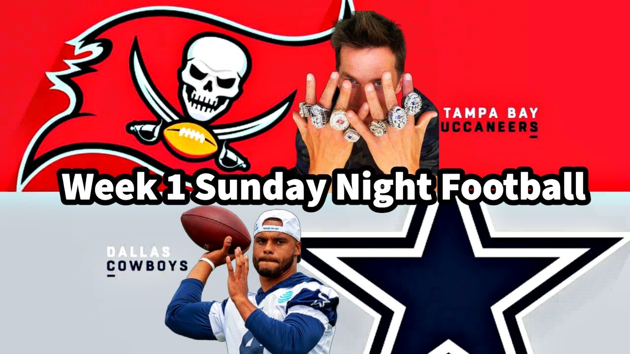 Tampa Bay Vs Dallas Cowboys Week 1 Sunday Night Watch Party - YouTube