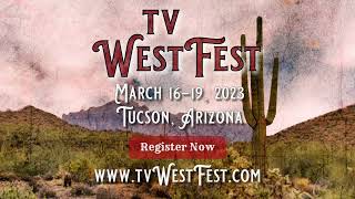 MICHAEL MCGREEVEY looks forward to seeing YOU at TV WestFest!